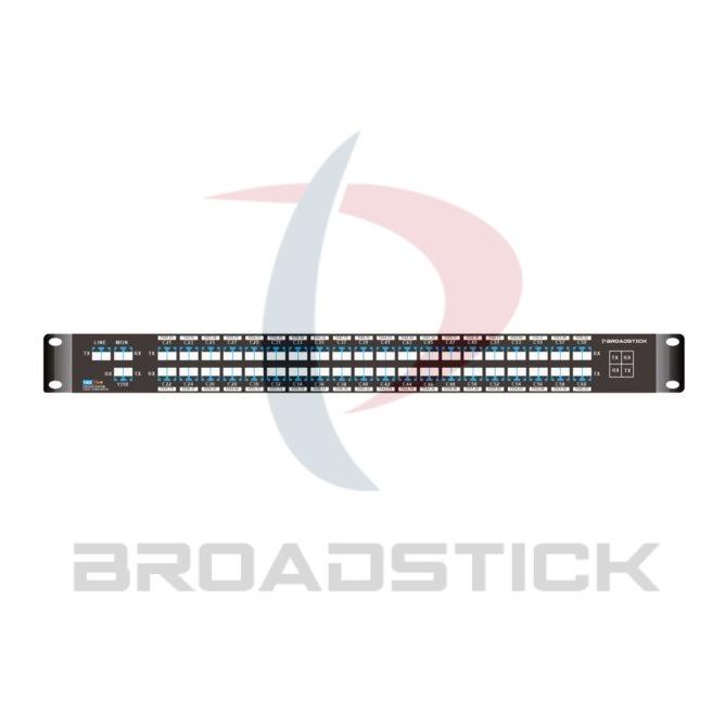 Dual Fiber 40CH C21-C60 DWDM MUX DEMUX, With 1310nm and Monitor Port