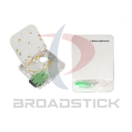 Fiber Optic Wall Termination Box 1 port