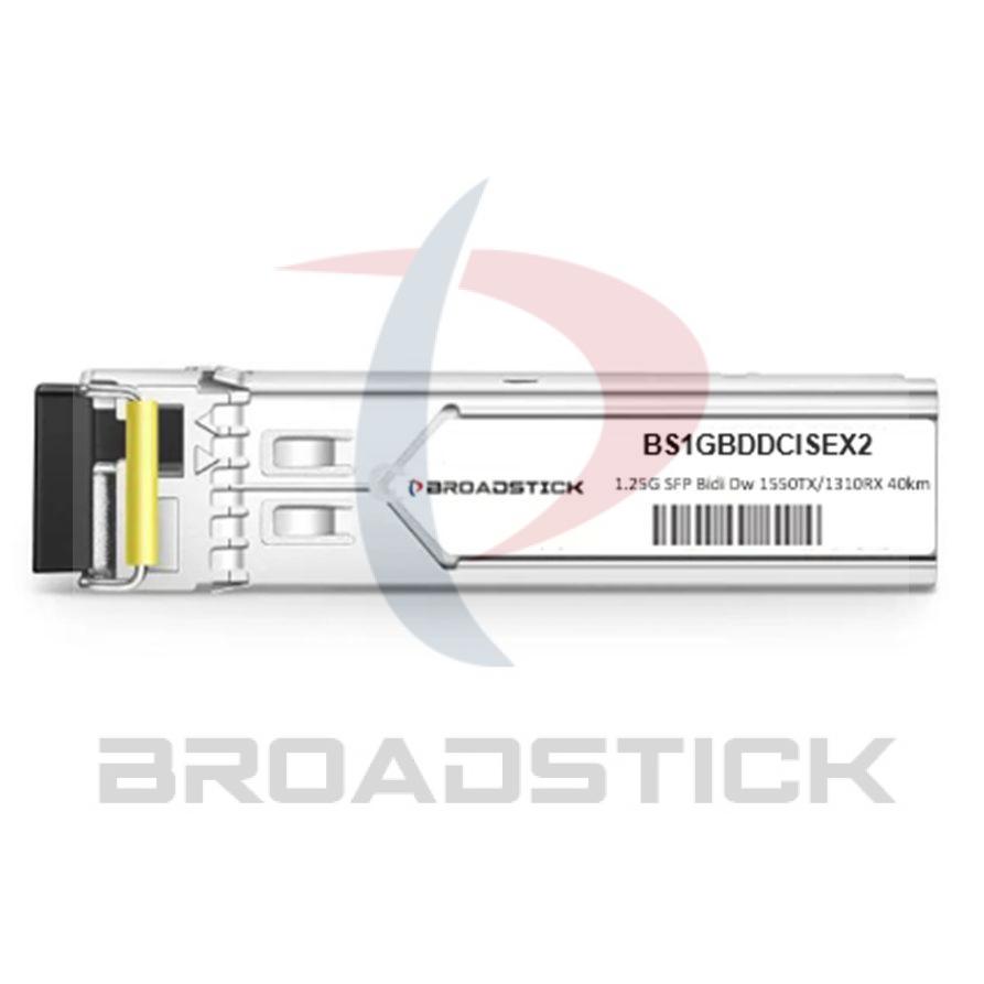 Transceiver 1G SFP BIDI DW 1550TX/1310RX EX 40km for Cisco