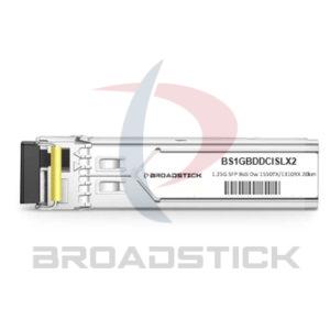 Transceiver 1G SFP BIDI DW 1550TX/1310RX 20km for Cisco