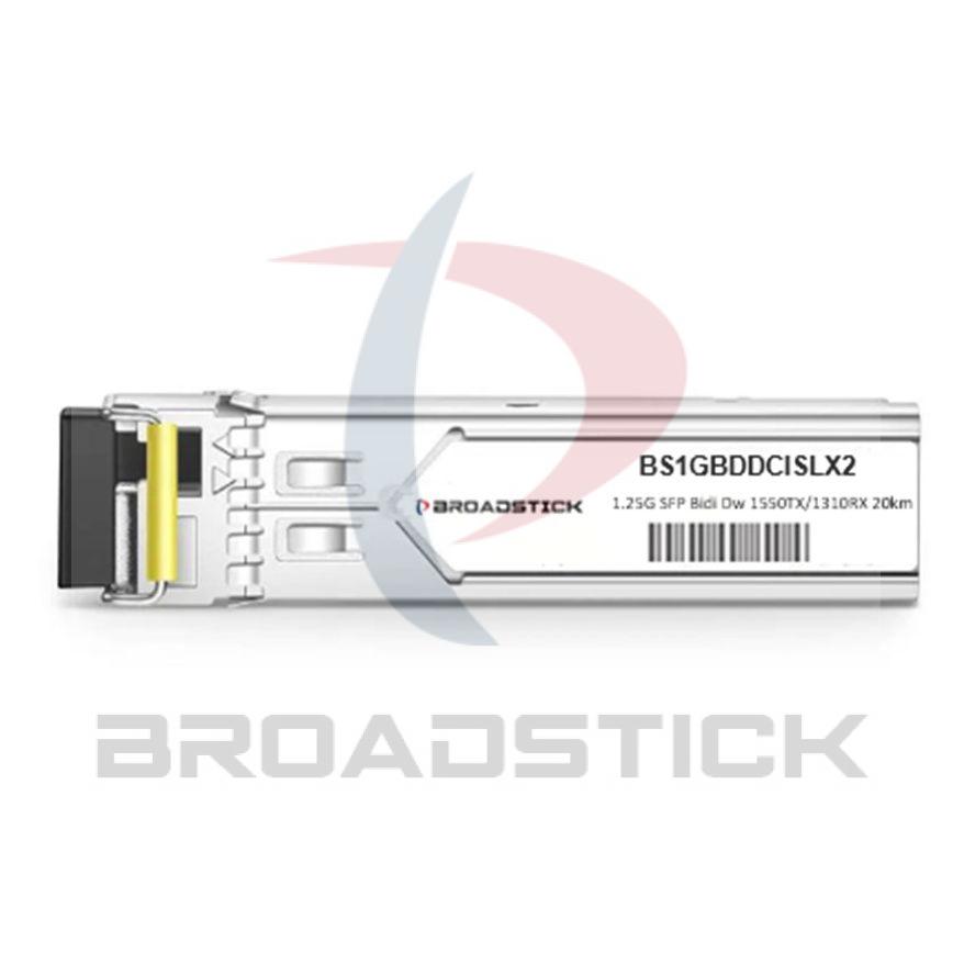 Transceiver 1G SFP BIDI DW 1550TX/1310RX 20km for Cisco