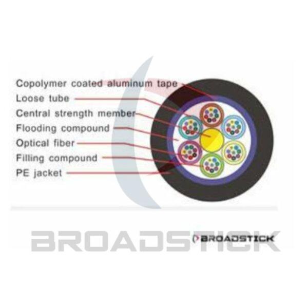 Fiber Optic Cable Single Mode 48 Cores In/Out - Broadstick