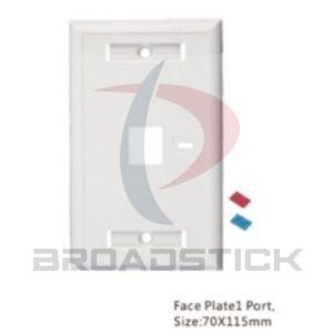 1-Port Faceplates