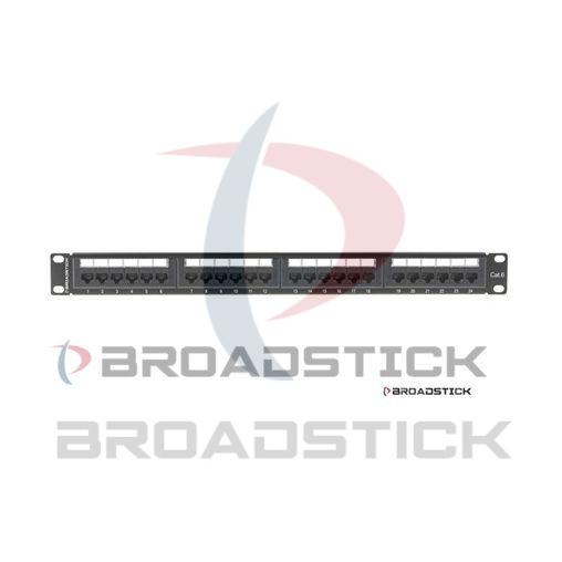 Patch Panel 24 Ports 1U Loaded CAT6