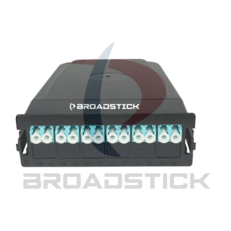 Fiber Optic Cassette 1 MPO to 12 LC/UPC OM4