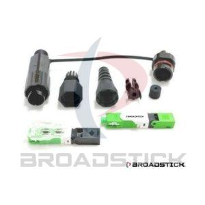 Fiber Optic Pre-Polished Reinforced Connector Single Mode SC/APC for Huawei Connector IP67